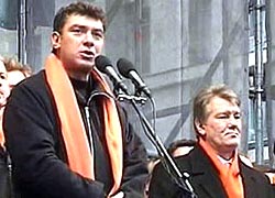 Немцов на Майдане